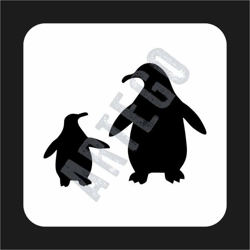 Šablona tučňáci
