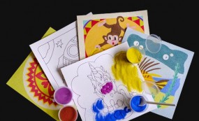 Pískování kreativní sady pro děti